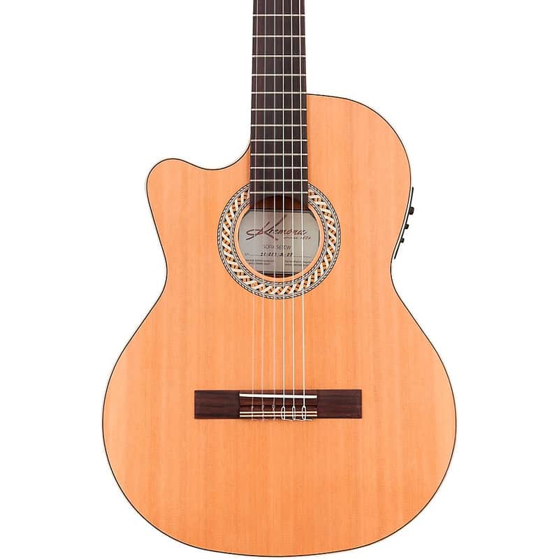 Kremona Sofia S63CW Left-Handed Classical Acoustic-Electric Guitar Regular Natural image 1