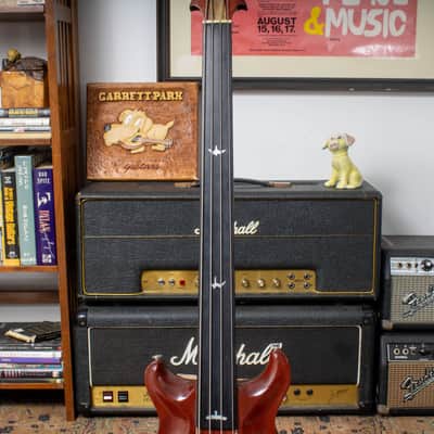 1974 PRS Fretless LH Bass (Pre-Factory w/ Letter from Paul Reed Smith) image 5