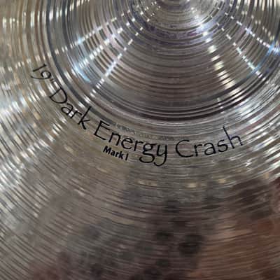 Paiste 19" Signature Dark Energy Mark I Crash Cymbal (Near Mint!) image 4