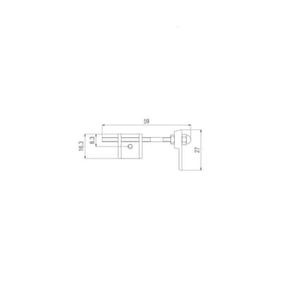 Pickguard ES-335 Style Support Thinline Bracket kit for Archtop/Mandolin ES-335 bracket Gold with mounting hardware image 6
