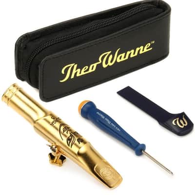 Theo Wanne DU5-BG7S Durga 5 Baritone Saxophone Mouthpiece - 7* Gold-plated image 2