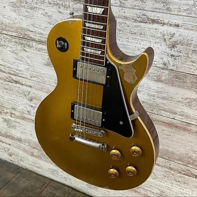 2016 Gibson Custom Shop True Historic Aged '57 Les Paul Goldtop w/ OHSC image 9