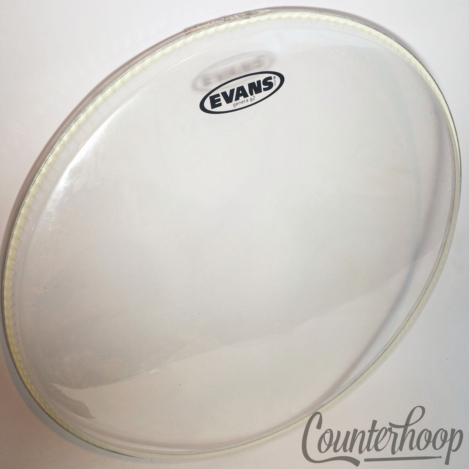 Evans 18" G2 Genera Clear Floor Tom/Bass Drum Head Made In USA* — main photograph