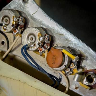Fender Jazz Bass 1966 - Olympic White image 7