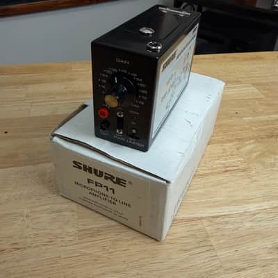 Shure FP11 Microphone Preamplifier NOS - IN ORIGINAL BOX image 2