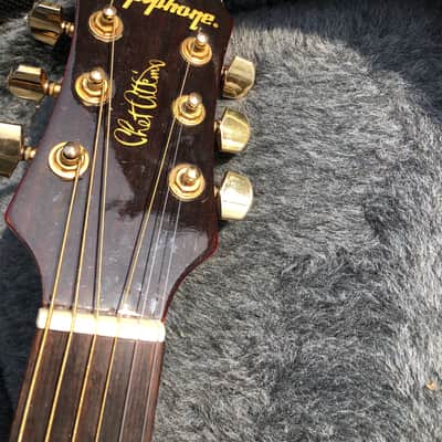 Epiphone Chet Atkins CEC SST acoustic electric Sunburst - THINLINE image 3