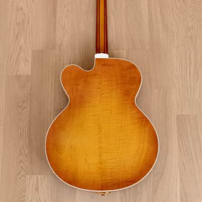 2005 Heritage Golden Eagle Archtop Guitar Sunburst w/ Benedetto Pickup, Kalamazoo USA image 3