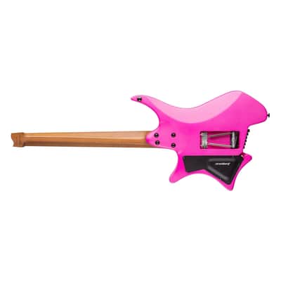 Strandberg Boden Standard N2.6T Headless Multi-Scale Guitar w/ Seymour Duncan Pickups & Gig Bag - Electric Fuchsia Metallic image 7