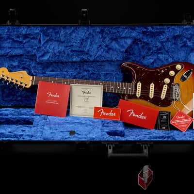 Fender Fender 70th Anniversary American Professional II Stratocaster  Comet Burst 2024 - Comet Burst image 7