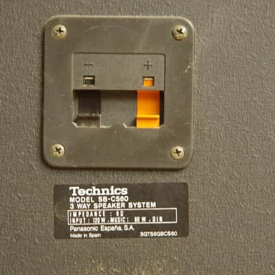 Technics SB-CS60 - Hifi 1992 - Wood 8 Ohms image 6
