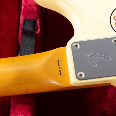 1994 Fender Japan MG69 ’69 Mustang Vintage White | MIJ | Tweed Case image 10