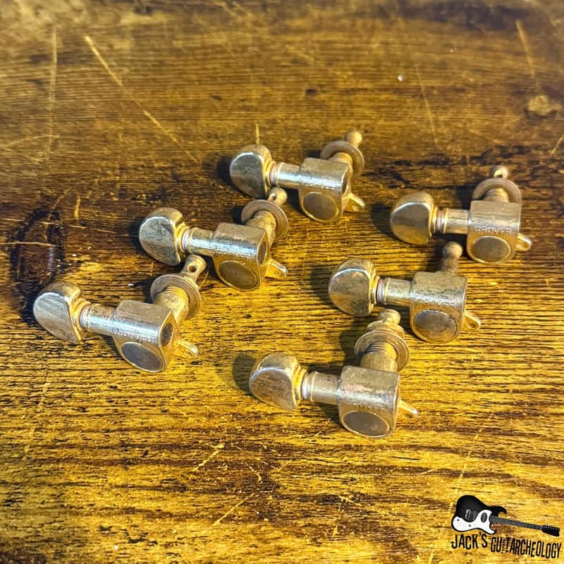 Grover 6-in-Line Treble Side Tuners w/ Gibson Custom Shop Relic (2020s - Gold) image 1
