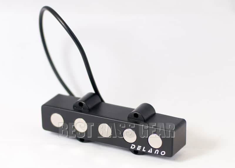 Immagine Delano JMVC5 FE/M2 5 String Jazz S Size Split Coil Neck Pickup - 1