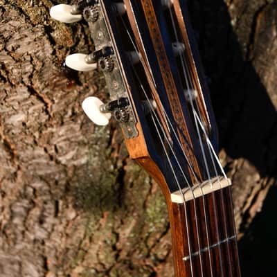 ✴️ Video Included – Masterbuilt 1991 Schneider Classical Guitar, Flame Maple – Great Condition and Excellent Sound image 8