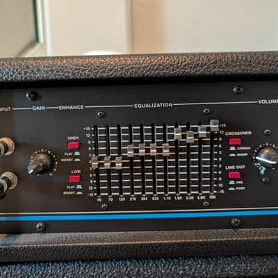 Fender BXR Dual Bass 400 Bass Head | Vintage Solid-State Bass Amp image 2