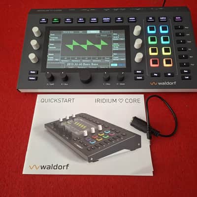 Waldorf Iridium Core Desktop Synthesizer 2024 - Present - Black image 5