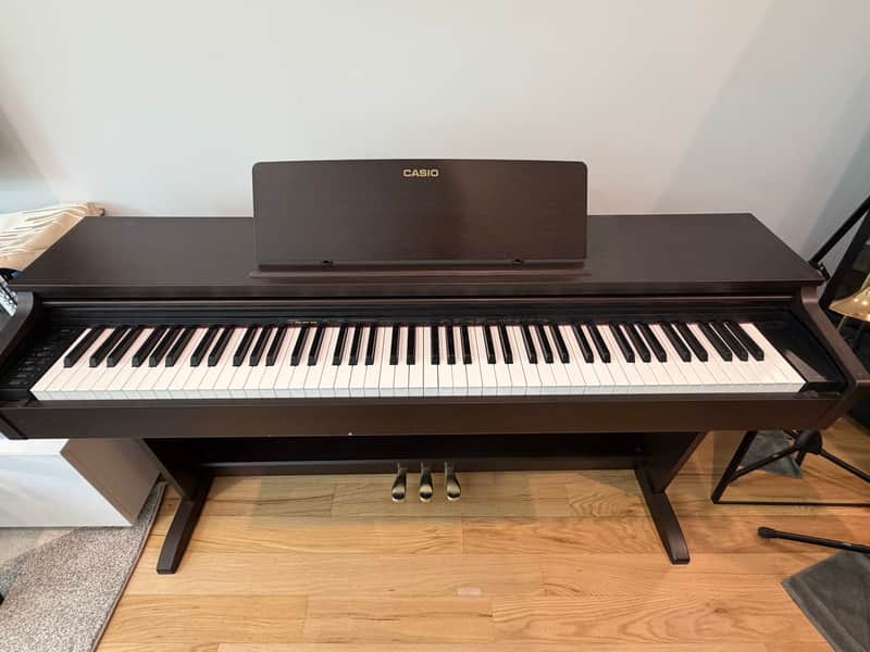 Casio AP-270 Celviano 88-Key Digital Cabinet Piano 2010s - Walnut image 1