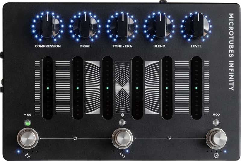 Darkglass Microtubes Infinity Distortion and Compression Guitar Pedal image 1