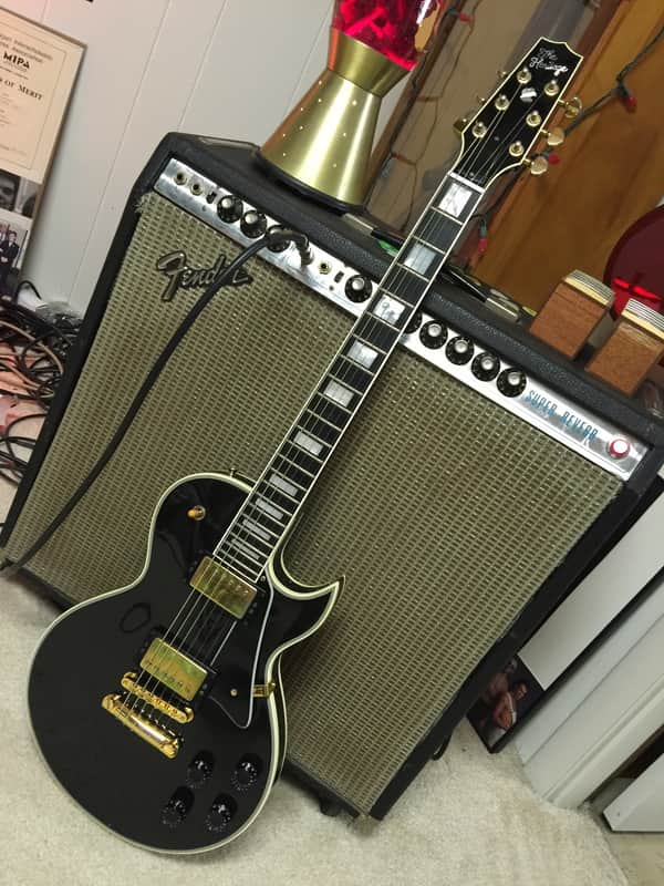 HERITAGE H 147 CUSTOM BLACK BEAUTY 1989 GLOSS BLACK image 1