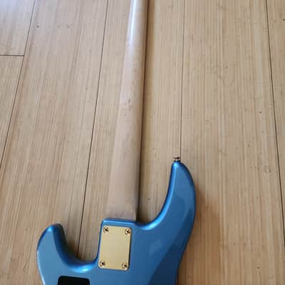 2000s Yamaha BBG4S-II Bass in Lake Placid Blue Active 9v BBG4 BBG4A-II BBNE Excellent image 8