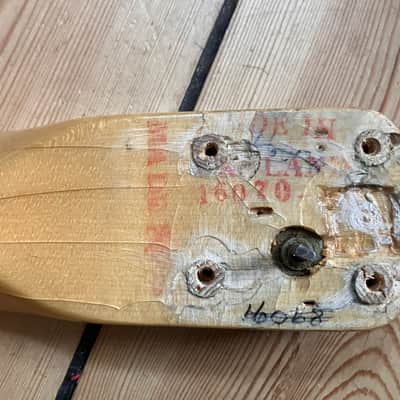 1960s Burns Baldwin Split Sound Jazz Guitar Neck Made in England Spares Repairs image 12