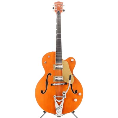 Gretsch G6120T-BSSMK Brian Setzer Signature Nashville Hollow Body '59 "Smoke" with Bigsby Smoke Orange (C10) (61763) image 5