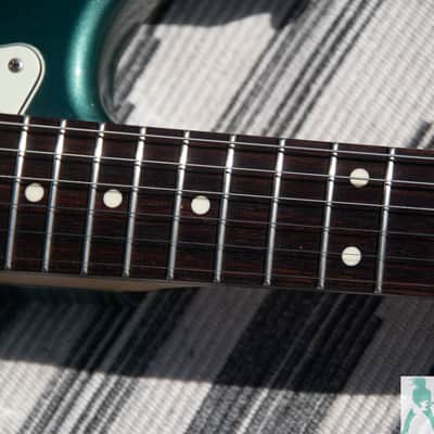 2017 Fender MIJ Hybrid '60s Stratocaster - Sherwood Green Metallic - USA Vintage PU's - Pro Set Up w Perfect Frets/Action/Intonation ST-62 MIJ image 15