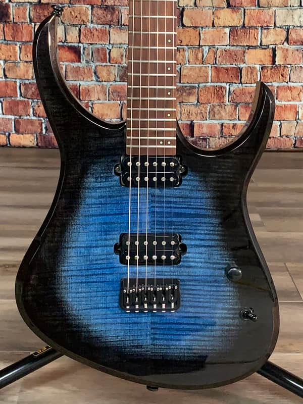 Charbonneau Guitars Production Series KLM 2023 - Black & Blue Burst imagen 1