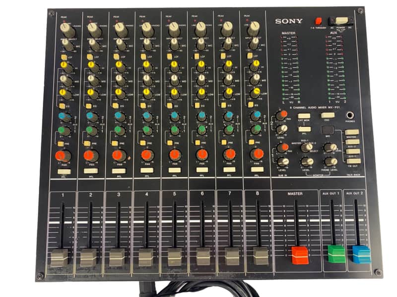 Sony MX-P21 Audio Mixer Cleaned and Ready | Reverb