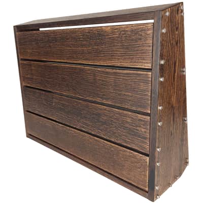 9U / 104hp Eurorack case EVA • Dark oak • Rails + M3 nuts • Unpowered image 8