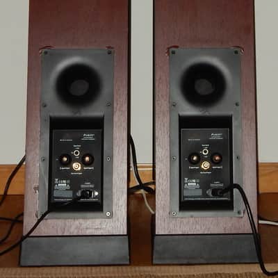 Magical! Martin Logan Purity Powered 200w Hybrid Streaming ESL Towers w/book image 4