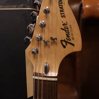 Fender 1976 Stratocaster Black Refin OHSC image 3