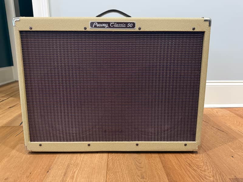 Peavey Classic 50 212 50 Watt Tube Amp Early 1990's Tweed Excellent Condition image 1