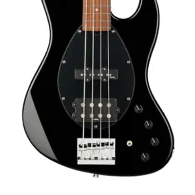 Sadowsky MetroExpress 21-Fret Vintage M/J Bass, Morado Fingerboard, 4-String - Solid Black High Polish image 2