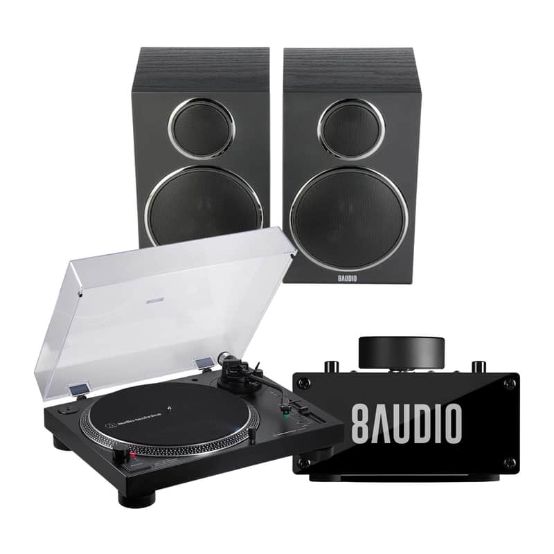 Audio Technica AT-LP120XBT-USB Wireless Direct-Drive USB Turntable Bundle image 1