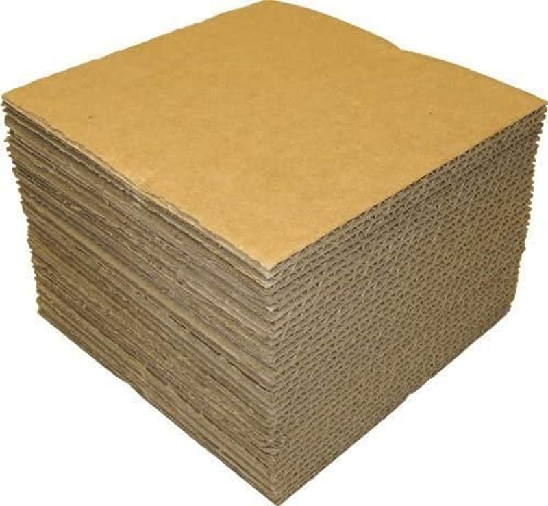 (50) 12NCPAD Cardboard 12" Vinyl Record LP Shipping Pads Squares Inserts 12-7/16 image 1