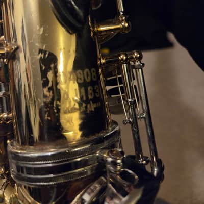Selmer Aristocrat AS600 alto saxophone in good used condition. Includes mouthpiece and case. image 11