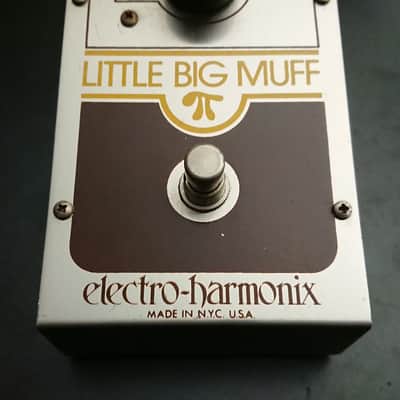 1970s - Op-Amp - Boxed - Vintage Electro-Harmonix Little Big Muff 1970s - Silver/Brown/Yellow image 15