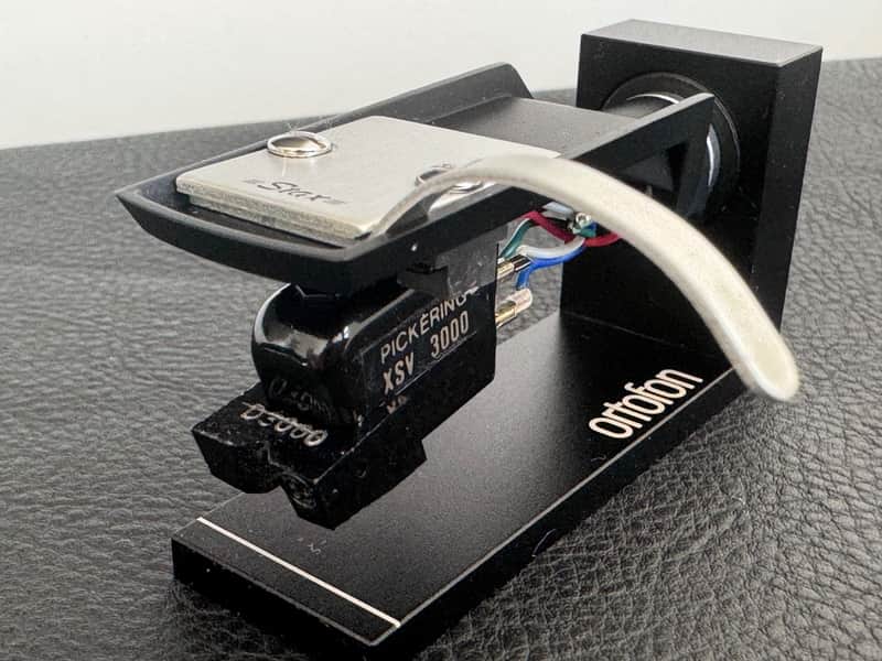 Pickering XSV/3000 MM Phono Cartridge & D3000 Stereohedron Stylus & Black Stax Headshell