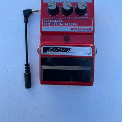 DOD Digitech FX55B Supra Distortion Rare Vintage Guitar Effect Pedal *READ* image 3