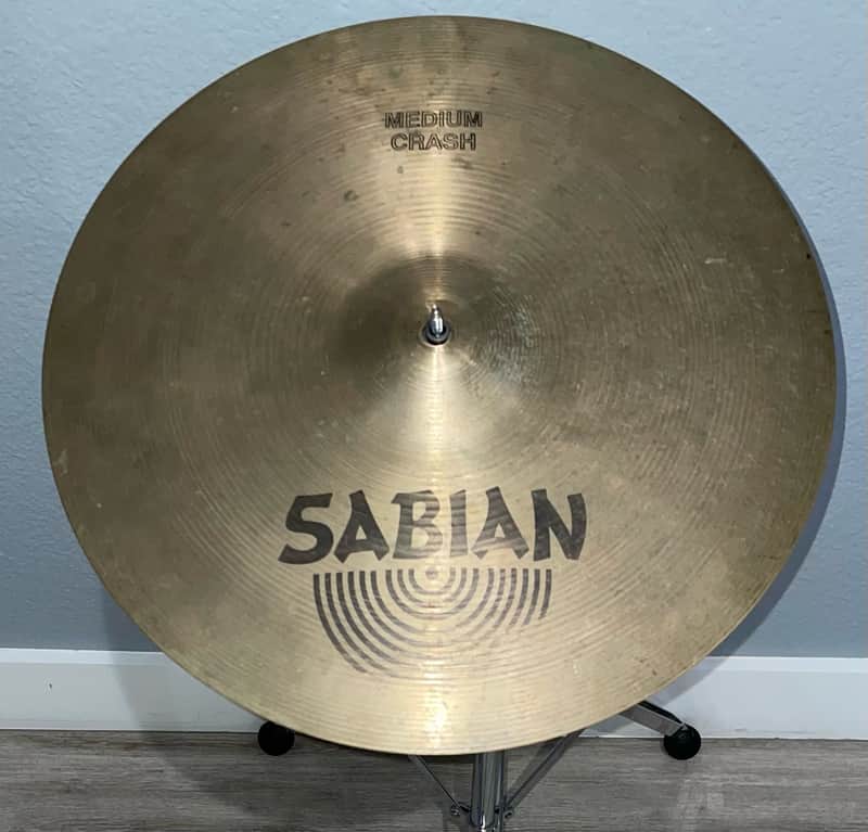 Sabian 16" AA Medium Crash Cymbal - 1230g - 1985 - 2001 - Natural image 1