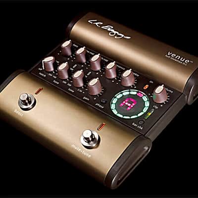 LR Baggs Venue DI Acoustic Preamp EQ/DI/Tuner Pedal w Power Supply image 2
