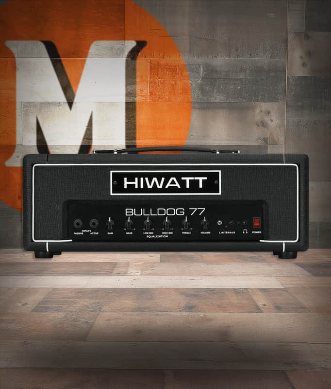 Hiwatt Bulldog 77 Head - 100W Bass Head (BD77H-U) image 1
