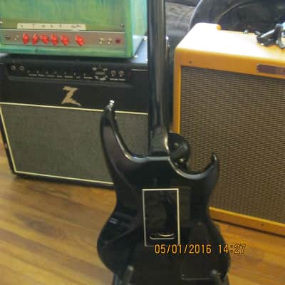 Hamer Phantom A5 1983 Black-Left Handed Artist Owned! image 7