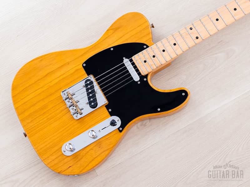 2019 Fender Japan Limited Autumn/Winter Collection Telecaster Natural Lacquer w/ Custom Shop Pickups, Tags, CoA & Case, MIJ image 1