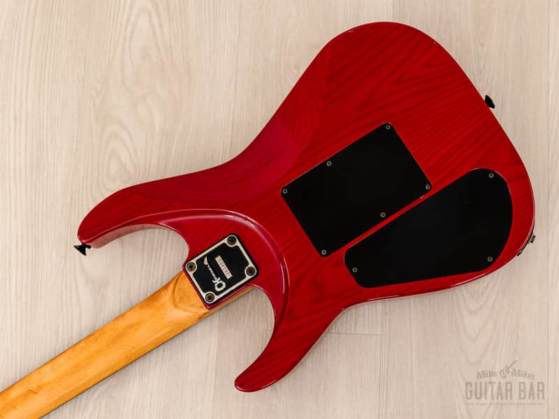 1990 Charvel by Jackson Super Dinky SDK-080-SH See Through Red w