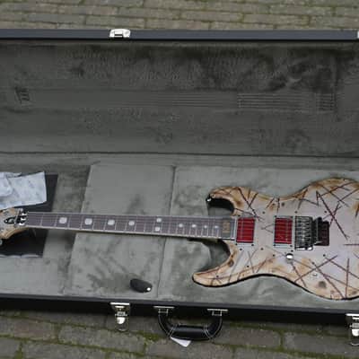 ESP E-II RZK-I Burnt Left Handed Signature - Distressed &amp; Burnt - Lefty(2) image 13
