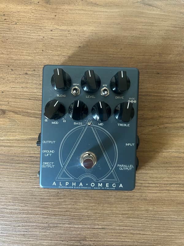 Darkglass Electronics Alpha Omega Bass Preamp 2018 - Present - Blue image 1