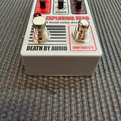 Death By Audio Exploding Head 2022 - Grey / Red image 2