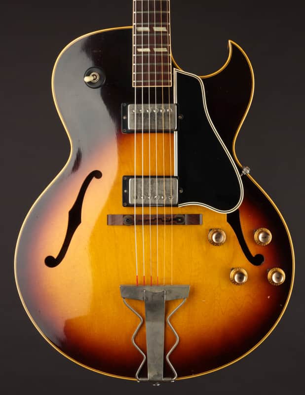1962 Gibson ES-175D Sunburst PAFs w/ OHSC CLEAN image 1
